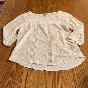 Lucky Brand Knit Blouse